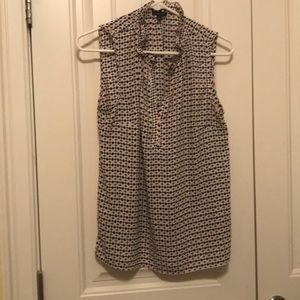 Talbots sleeveless blouse